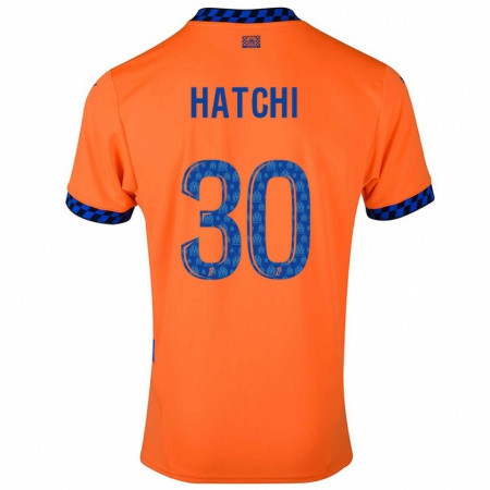 Kandiny Kinderen Anaïs Hatchi #30 Oranje Donkerblauw Thuisshirt Derde Tenue 2024/25 T-Shirt