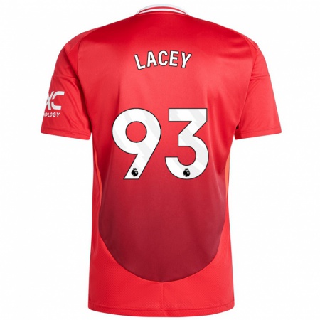 Kandiny Heren Shea Lacey #93 Felrood Thuisshirt Thuistenue 2024/25 T-Shirt