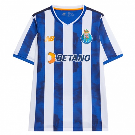 Kandiny Heren Cláudio Ramos #14 Blauw Wit Thuisshirt Thuistenue 2024/25 T-Shirt