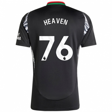 Kandiny Herren Ayden Heaven #76 Schwarz Auswärtstrikot Trikot 2024/25 T-Shirt Österreich