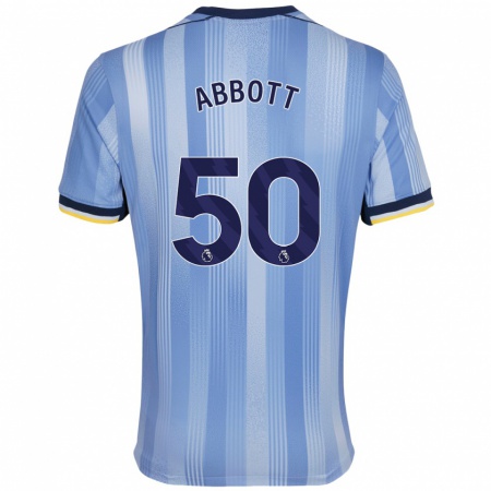 Kandiny Heren George Abbott #50 Lichtblauw Uitshirt Uittenue 2024/25 T-Shirt