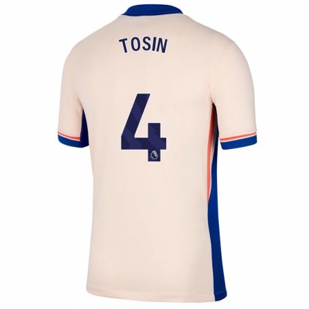 Kandiny Heren Tosin Adarabioyo #4 Lichtbeige Uitshirt Uittenue 2024/25 T-Shirt