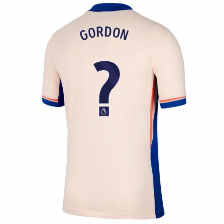 Kandiny Heren Sol Gordon #0 Lichtbeige Uitshirt Uittenue 2024/25 T-Shirt