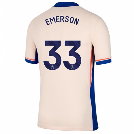 Kandiny Heren Emerson #33 Lichtbeige Uitshirt Uittenue 2024/25 T-Shirt