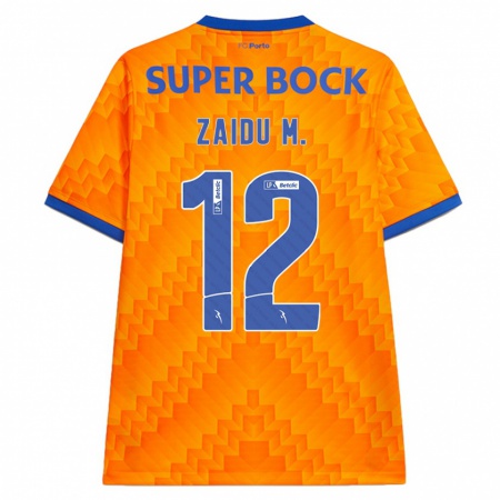 Kandiny Heren Zaidu #12 Oranje Uitshirt Uittenue 2024/25 T-Shirt