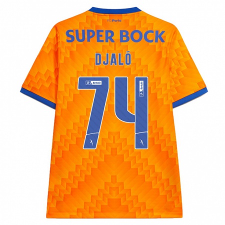 Kandiny Heren Ussumane Djaló #74 Oranje Uitshirt Uittenue 2024/25 T-Shirt