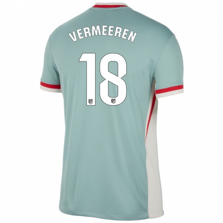 Kandiny Heren Arthur Vermeeren #18 Lichtbeige Blauw Uitshirt Uittenue 2024/25 T-Shirt