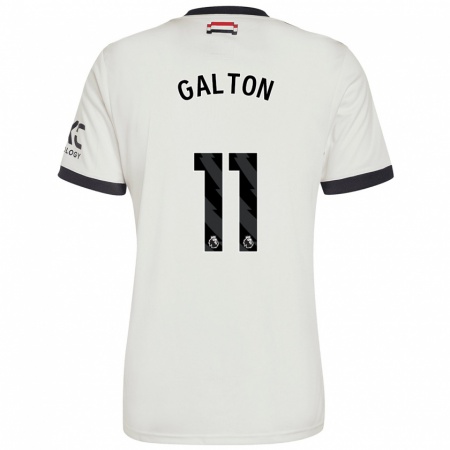 Kandiny Heren Leah Galton #11 Gebroken Wit Thuisshirt Derde Tenue 2024/25 T-Shirt