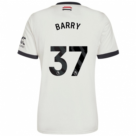 Kandiny Heren Keira Barry #37 Gebroken Wit Thuisshirt Derde Tenue 2024/25 T-Shirt