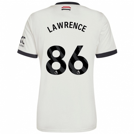 Kandiny Heren Marcus Lawrence #86 Gebroken Wit Thuisshirt Derde Tenue 2024/25 T-Shirt