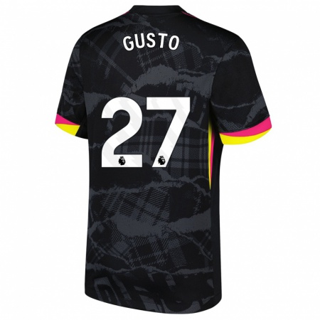 Kandiny Heren Malo Gusto #27 Zwartroze Thuisshirt Derde Tenue 2024/25 T-Shirt