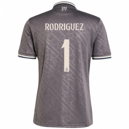 Kandiny Uomo Maglia Misa Rodriguez #1 Antracite Kit Gara Third 2024/25 Maglietta