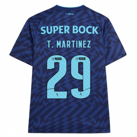 Kandiny Heren Toni Martínez #29 Marineblauw Thuisshirt Derde Tenue 2024/25 T-Shirt