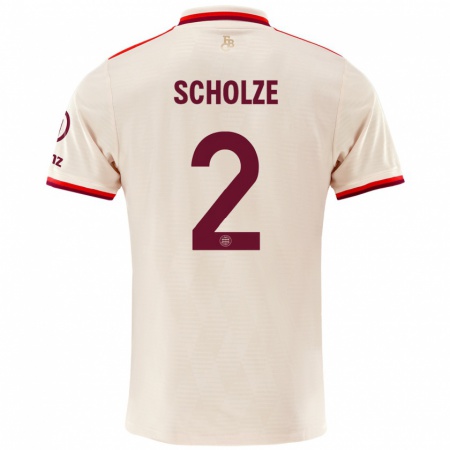 Kandiny Herren Max Scholze #2 Leinen Ausweichtrikot Trikot 2024/25 T-Shirt Österreich