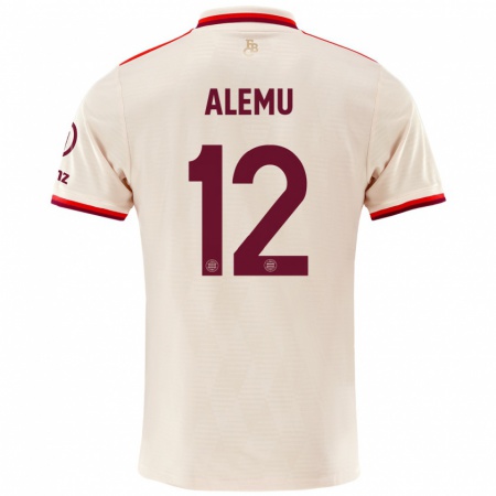 Kandiny Herren Liul Alemu #12 Leinen Ausweichtrikot Trikot 2024/25 T-Shirt Österreich