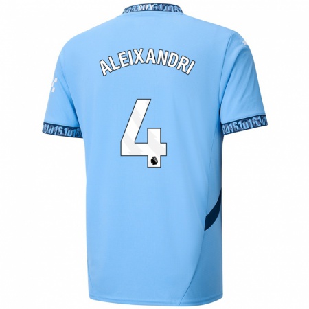 Kandiny Dames Laia Aleixandri #4 Marineblauw Thuisshirt Thuistenue 2024/25 T-Shirt