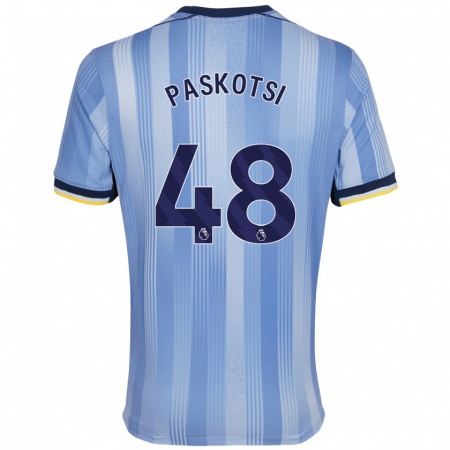 Kandiny Dames Maksim Paskotsi #48 Lichtblauw Uitshirt Uittenue 2024/25 T-Shirt