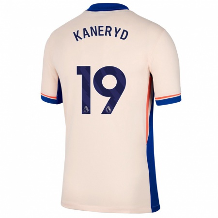 Kandiny Dames Johanna Rytting Kaneryd #19 Lichtbeige Uitshirt Uittenue 2024/25 T-Shirt