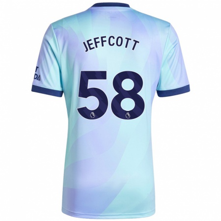 Kandiny Damen Henry Jeffcott #58 Aquamarin Ausweichtrikot Trikot 2024/25 T-Shirt Österreich