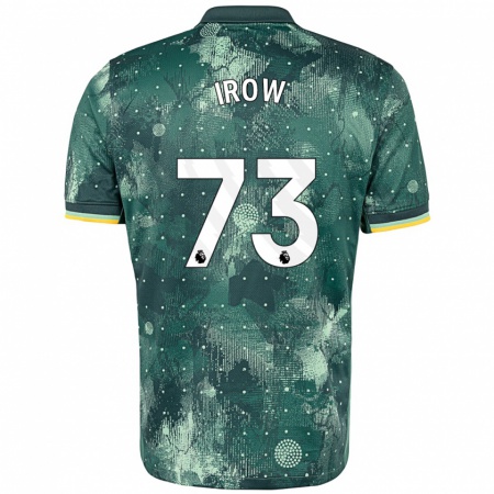 Kandiny Dames Oliver Irow #73 Muntgroen Thuisshirt Derde Tenue 2024/25 T-Shirt