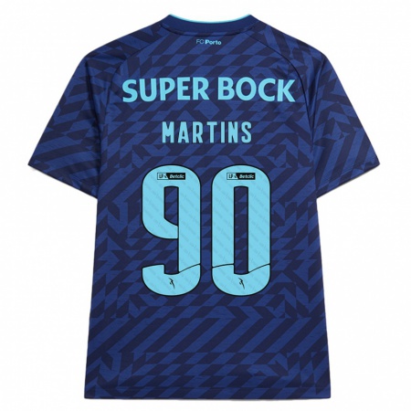 Kandiny Dames Gil Martins #90 Marineblauw Thuisshirt Derde Tenue 2024/25 T-Shirt