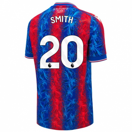 Kandiny Kinderen Hope Smith #20 Rood Blauwe Strepen Thuisshirt Thuistenue 2024/25 T-Shirt