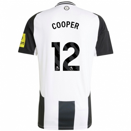 Kandiny Kinder Deanna Cooper #12 Weiß Schwarz Heimtrikot Trikot 2024/25 T-Shirt Österreich