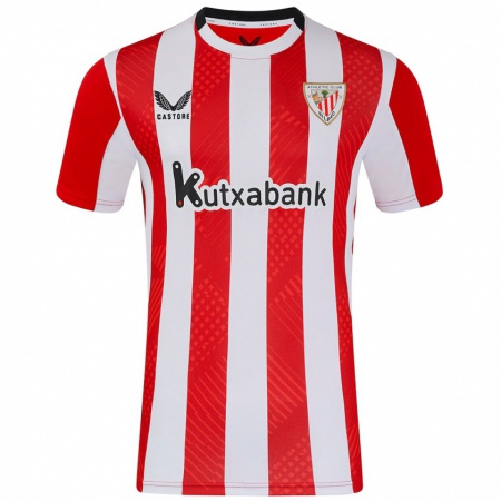 Kandiny Kinderen Ander Herrera #21 Rood Wit Thuisshirt Thuistenue 2024/25 T-Shirt