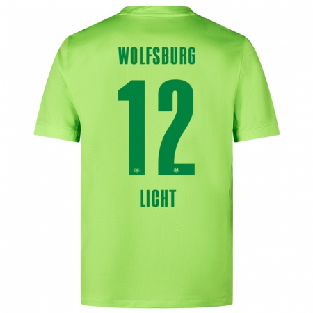 Kandiny Kinderen Philipp Licht #12 Fluorescerend Groen Thuisshirt Thuistenue 2024/25 T-Shirt