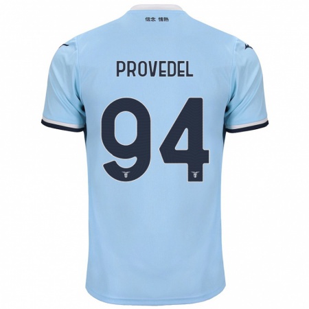 Kandiny Kinderen Ivan Provedel #94 Blauw Thuisshirt Thuistenue 2024/25 T-Shirt