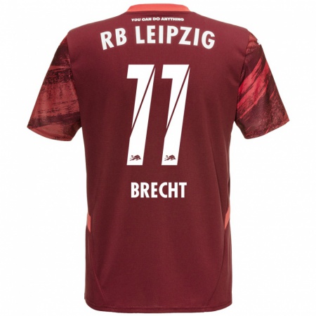 Kandiny Kinderen Barbara Brecht #11 Bordeauxrood Uitshirt Uittenue 2024/25 T-Shirt