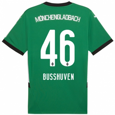 Kandiny Kinderen Alina Busshuven #46 Groen Wit Uitshirt Uittenue 2024/25 T-Shirt