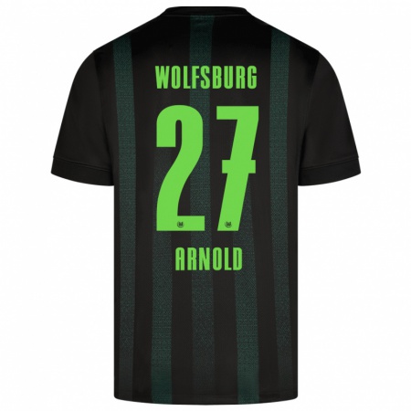 Kandiny Kinderen Maximilian Arnold #27 Donkergroen Uitshirt Uittenue 2024/25 T-Shirt