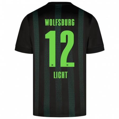 Kandiny Kinderen Philipp Licht #12 Donkergroen Uitshirt Uittenue 2024/25 T-Shirt