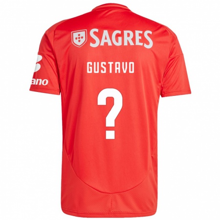 Kandiny Heren Gustavo Ferreira #0 Rood Wit Thuisshirt Thuistenue 2024/25 T-Shirt