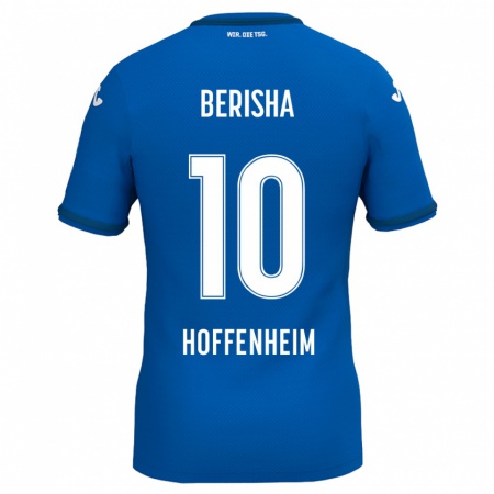 Kandiny Heren Mergim Berisha #10 Koningsblauw Thuisshirt Thuistenue 2024/25 T-Shirt