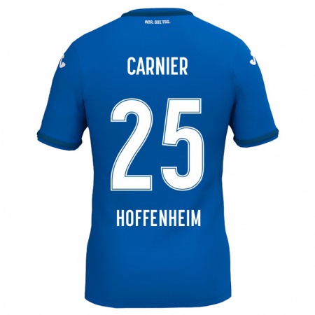 Kandiny Heren Alekseï Carnier #25 Koningsblauw Thuisshirt Thuistenue 2024/25 T-Shirt