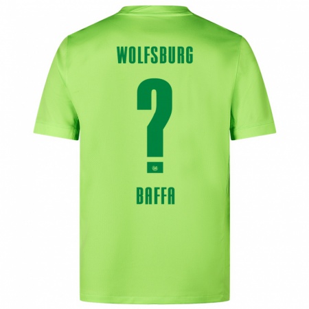 Kandiny Heren Salvatore Baffa #0 Fluorescerend Groen Thuisshirt Thuistenue 2024/25 T-Shirt