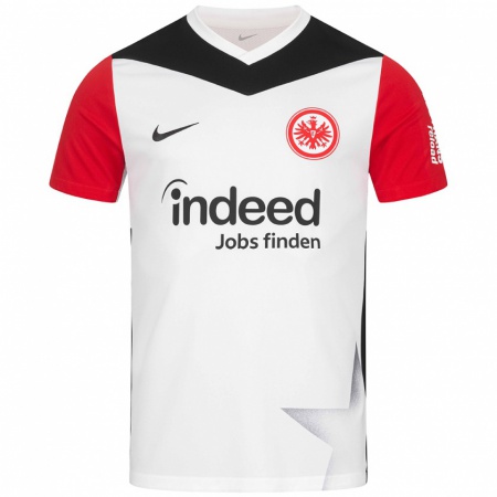 Kandiny Heren Luca Gebhardt #7 Wit Rood Thuisshirt Thuistenue 2024/25 T-Shirt