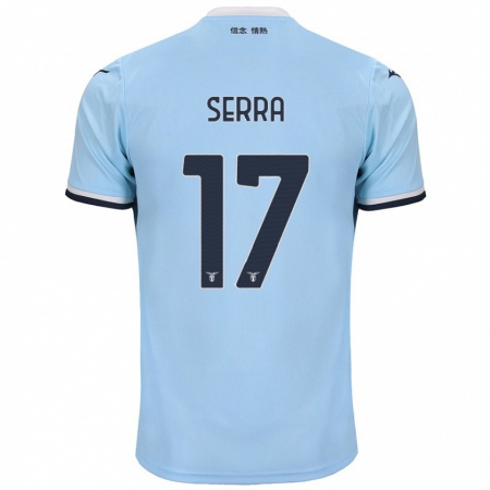 Kandiny Heren Federico Serra #17 Blauw Thuisshirt Thuistenue 2024/25 T-Shirt