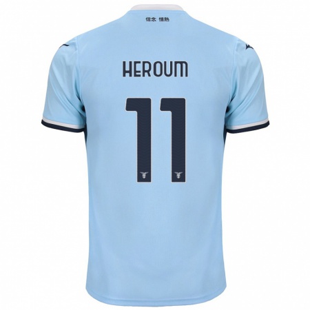 Kandiny Heren Nora Heroum #11 Blauw Thuisshirt Thuistenue 2024/25 T-Shirt