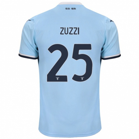 Kandiny Heren Giorgia Zuzzi #25 Blauw Thuisshirt Thuistenue 2024/25 T-Shirt