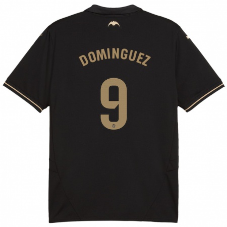 Kandiny Herren Mario Dominguez #9 Schwarz Auswärtstrikot Trikot 2024/25 T-Shirt Österreich