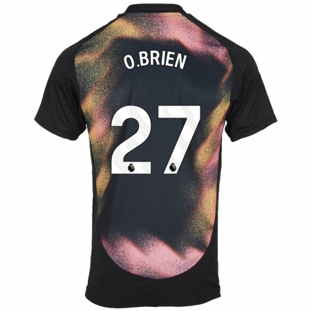 Kandiny Heren Shannon O.brien #27 Zwart Wit Uitshirt Uittenue 2024/25 T-Shirt