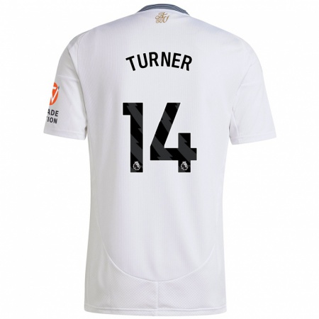 Kandiny Heren Danielle Turner #14 Wit Uitshirt Uittenue 2024/25 T-Shirt