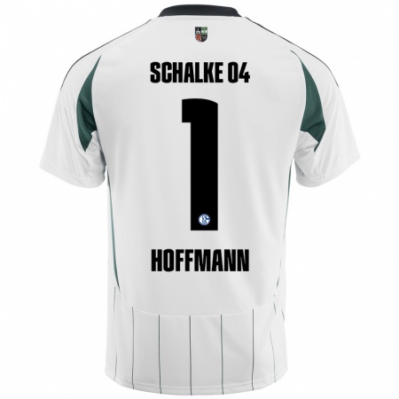 Kandiny Herren Ron-Thorben Hoffmann #1 Weiß Grün Auswärtstrikot Trikot 2024/25 T-Shirt Österreich