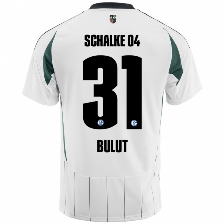 Kandiny Herren Taylan Bulut #31 Weiß Grün Auswärtstrikot Trikot 2024/25 T-Shirt Österreich