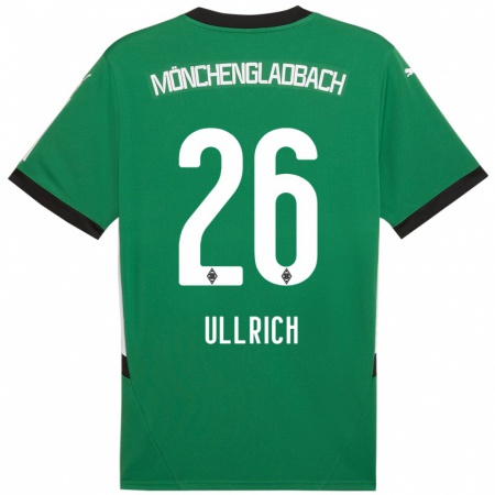 Kandiny Heren Lukas Ullrich #26 Groen Wit Uitshirt Uittenue 2024/25 T-Shirt