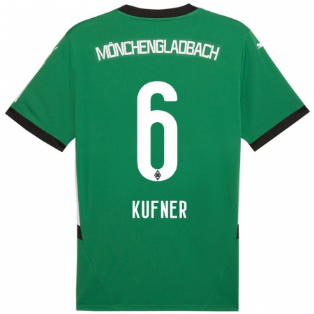 Kandiny Heren Anne-Catherine Kufner #6 Groen Wit Uitshirt Uittenue 2024/25 T-Shirt