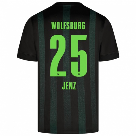 Kandiny Heren Moritz Jenz #25 Donkergroen Uitshirt Uittenue 2024/25 T-Shirt